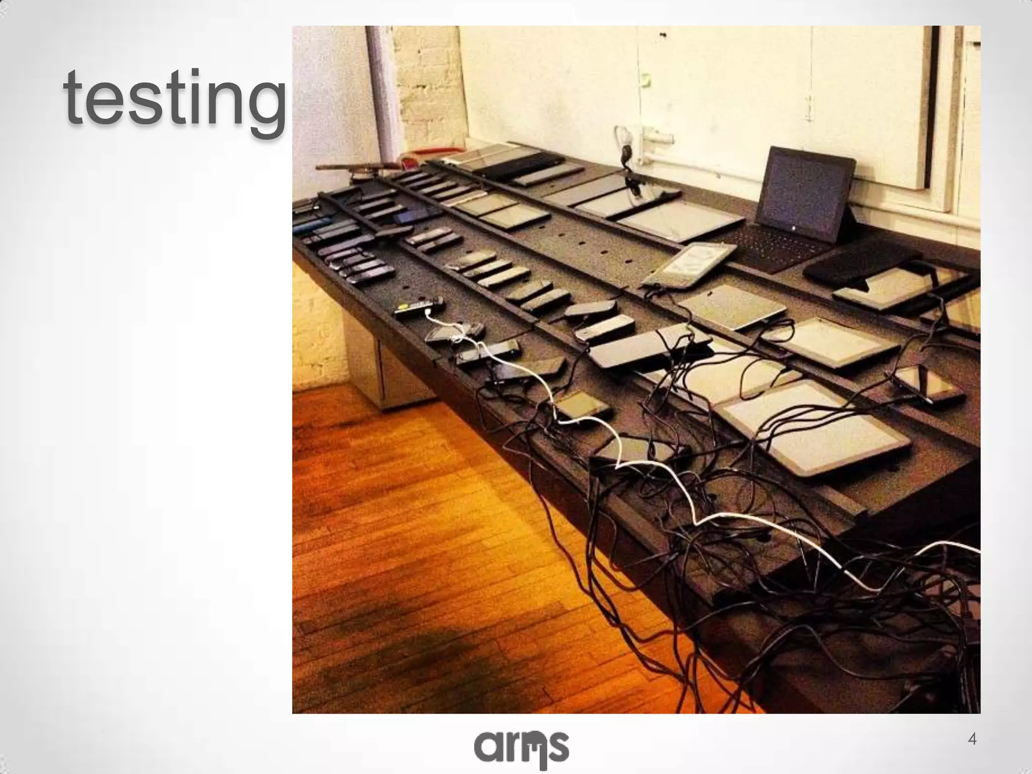 testing




          4
 