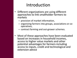 Impacts of commercialization of crop and livestock products on women’s decision making and income management in Uganda and Malawi