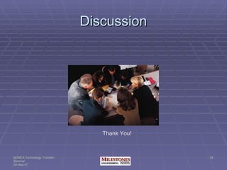 Discussion Thank You! 