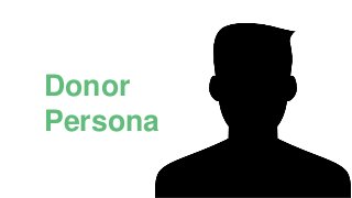 Donor
Persona
 