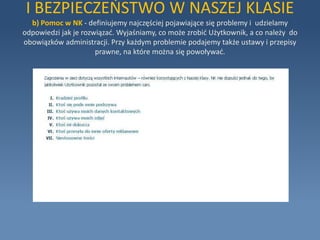 promować instytucje pomagające ofiarom cyberprzemocy,