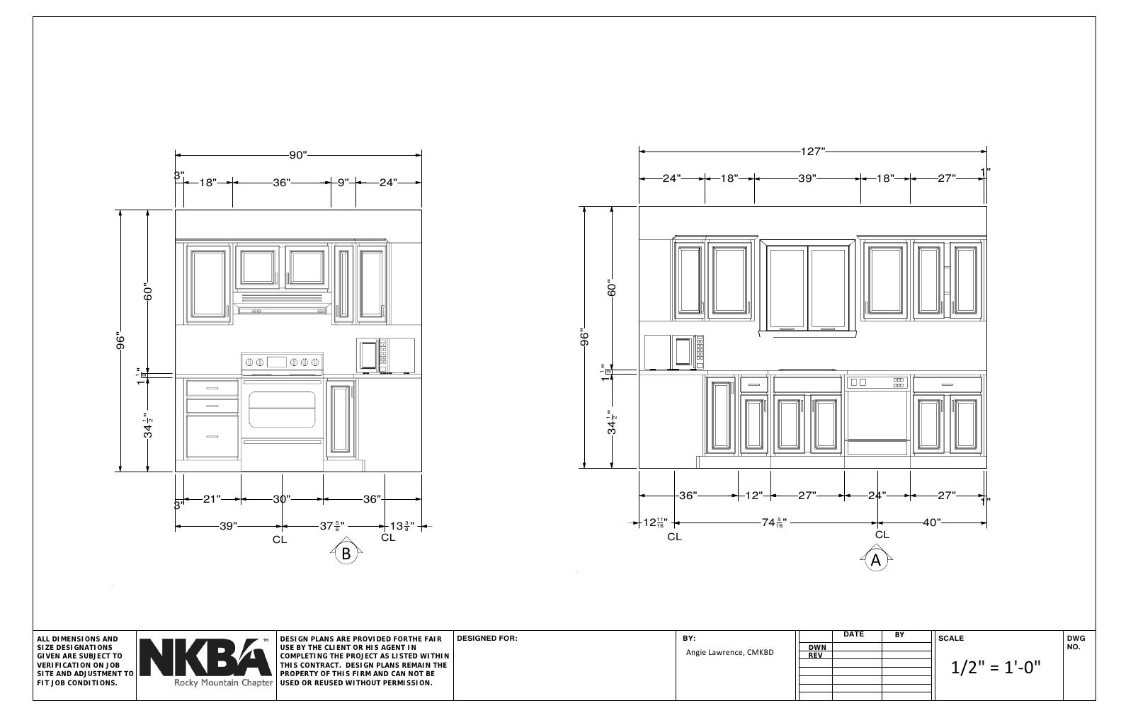 Nkba Graphic Standards Kitchen Set