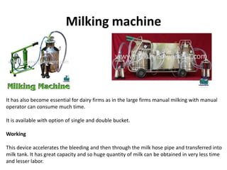 Nk Dairy Equipments And Their Working