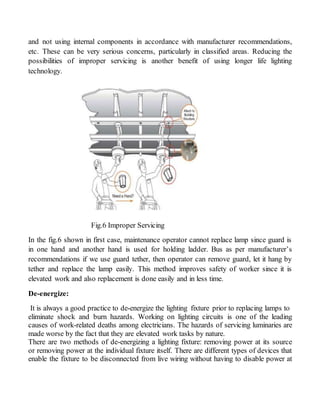 Seminar Topic on Lighting Safety Considerations | DOCX