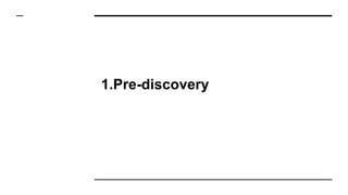 1.Pre-discovery
 
