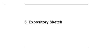 3. Expository Sketch
 