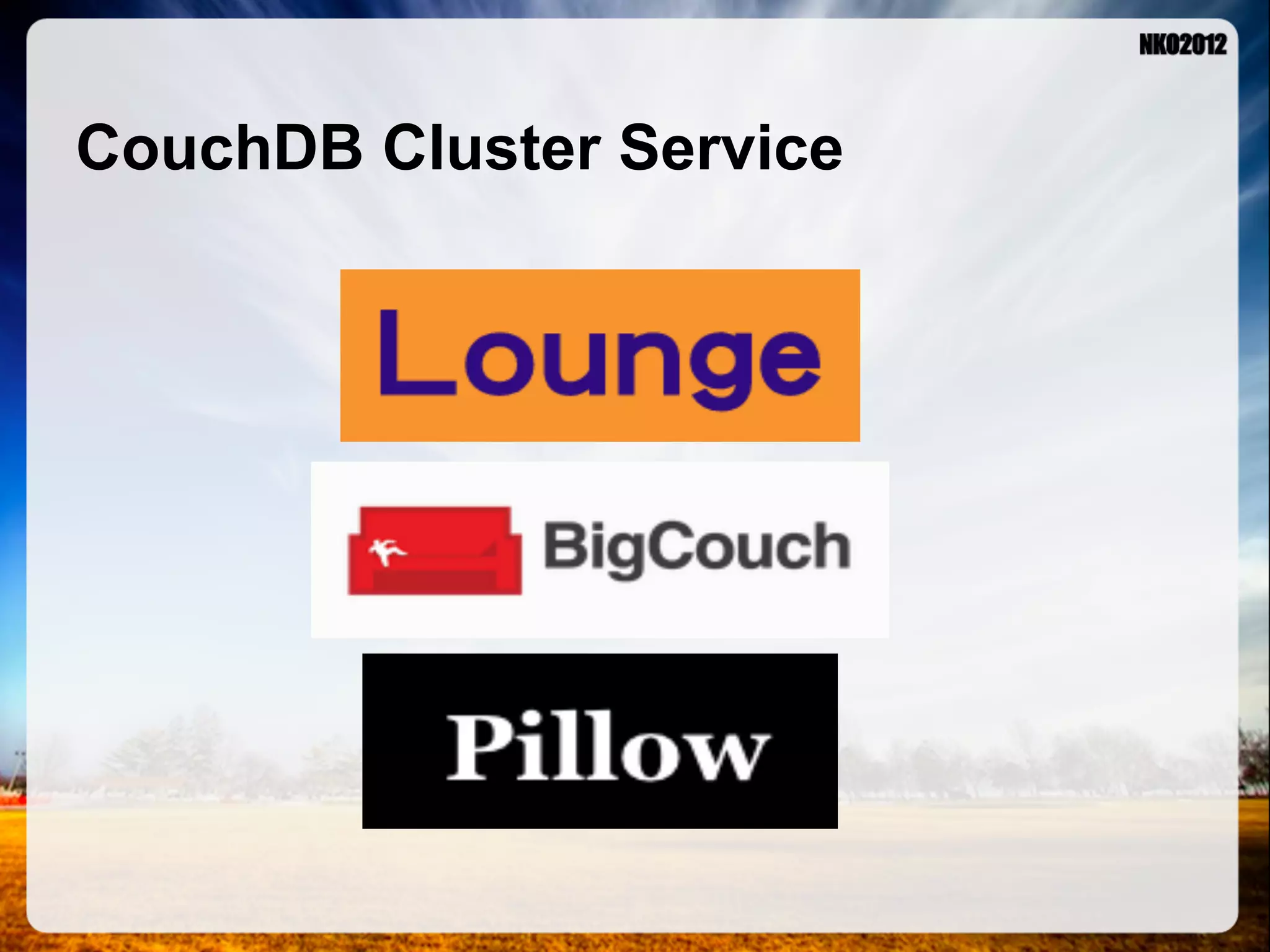 CouchDB Cluster Service 