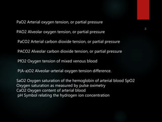 Pao2 Chart Simbol Nk oxygen basics | PPTX
