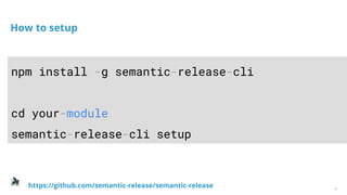Semantic Versioning - How to not break the Internet | PPTX