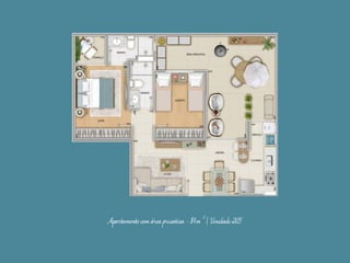 Apartamento com área privativa - 81m ² | Unidade 205

 