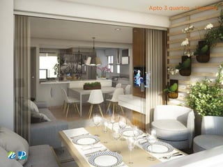 Apto 3 quartos - Varanda
 