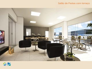Salão de Festas com terraço
 
