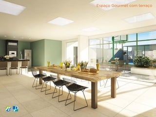 Espaço Gourmet com terraço
 