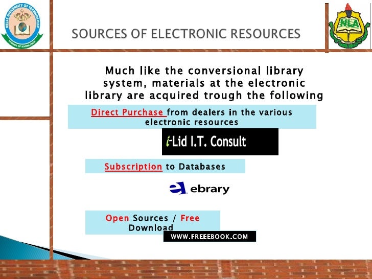 ELECTRONIC LIBRARY