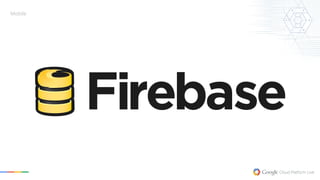 Por que 
Firebase 
Desenvolvimento ágil 
Excelente para mobile 
Suporte multi-plataforma 
 