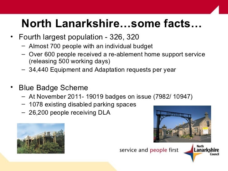 Blue Badge Reform Assessments Event North Lanarkshire Council