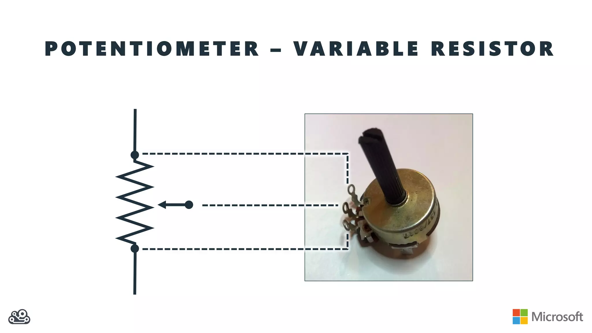 P O T E N T I O M E T E R – VA R I A B L E R E S I S T O R
 