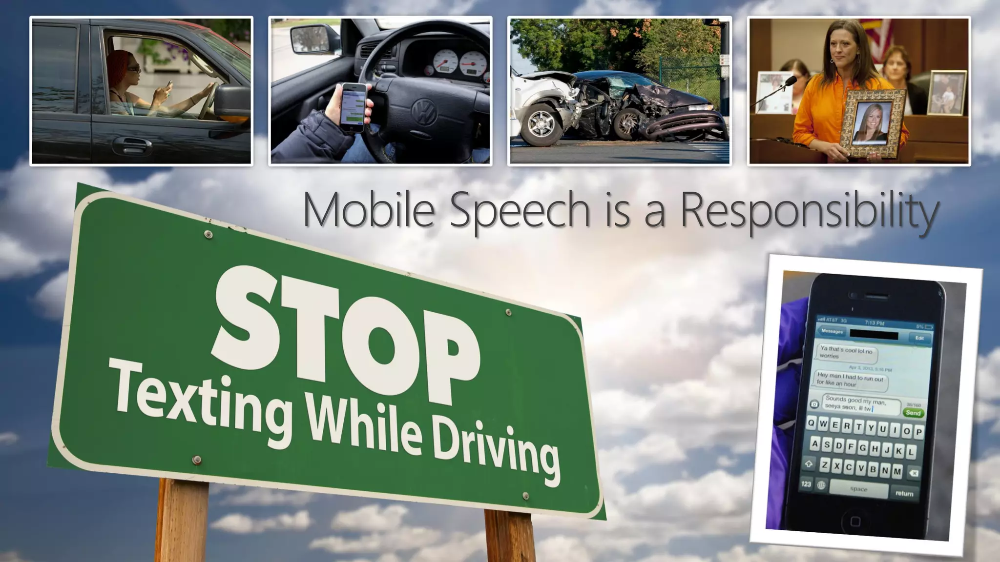 Mobile Speech is a Responsibility
 