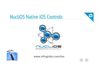 NucliOS Native iOS Controls
www.infragis8cs.com/ios	
  
 