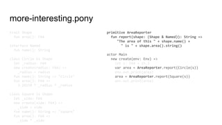 The Pony Programming Language | PDF