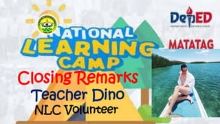 NLC 2024 Culminating Activity program flow | PPT