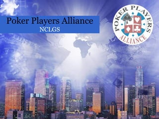 Poker Players Alliance NCLGS 