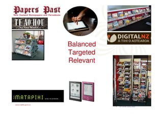 Balanced
Targeted
Relevant
 