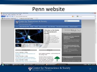 Penn website 