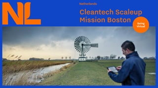 Going
Virtual
Cleantech Scaleup
Mission Boston
 