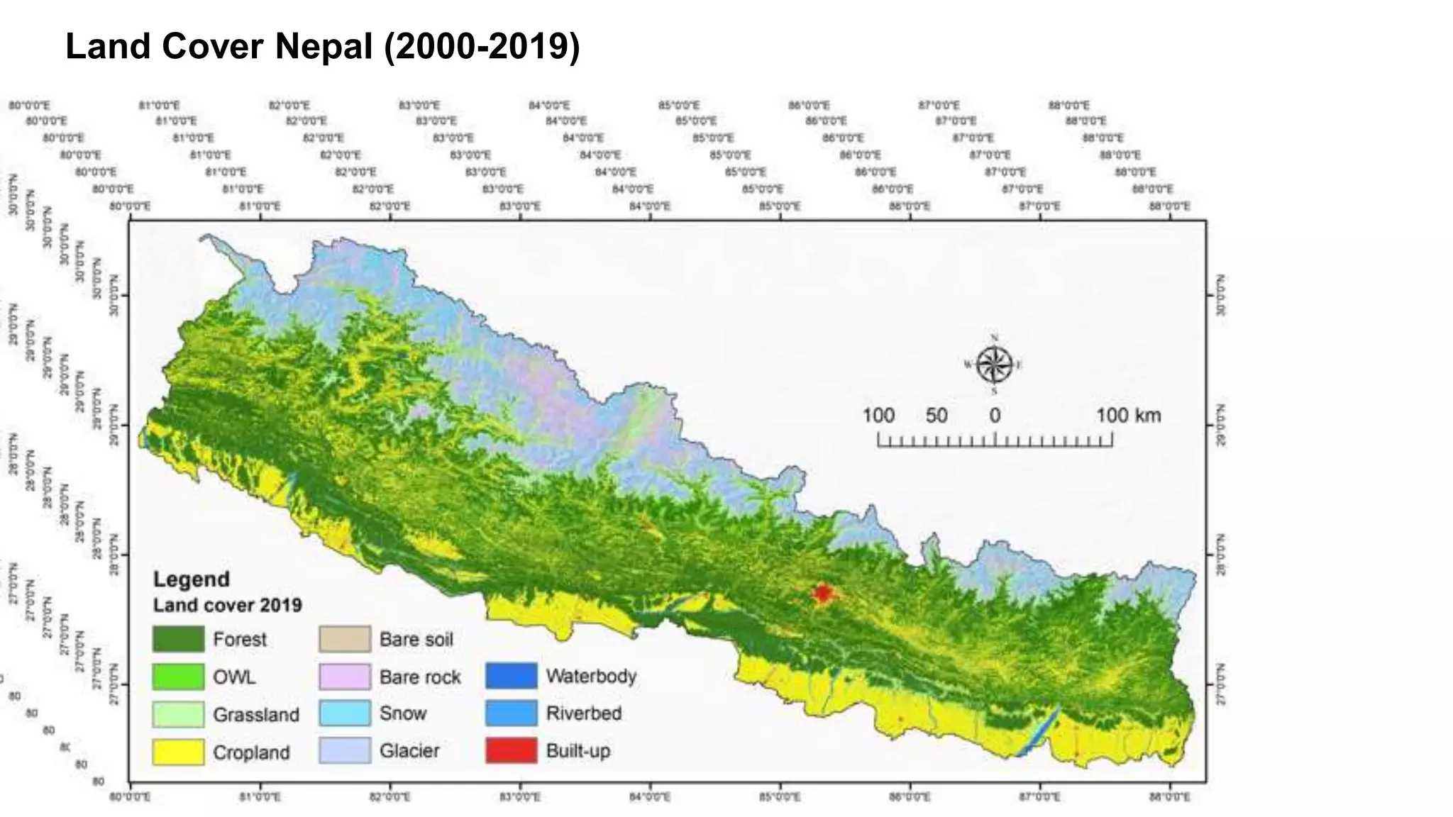 Land Cover Nepal (2000-2019)
 