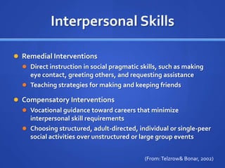 3 Levels of Intervention