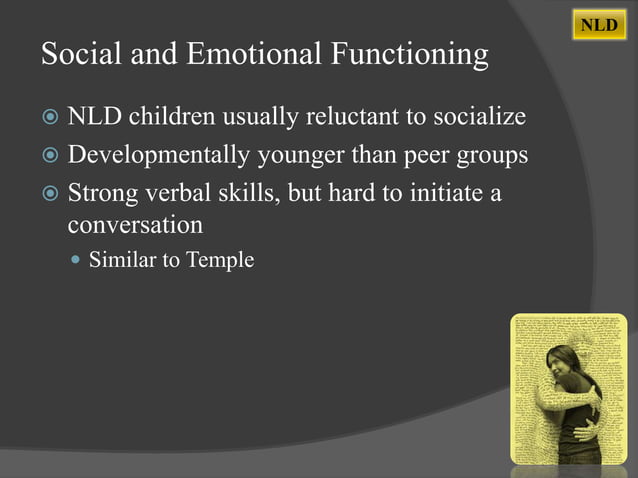 Nonverbal Learning Disability