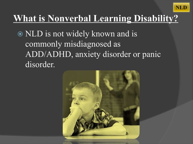 Nonverbal Learning Disability