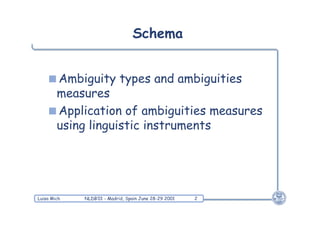 Ambiguity measures in requirements engineering | PDF