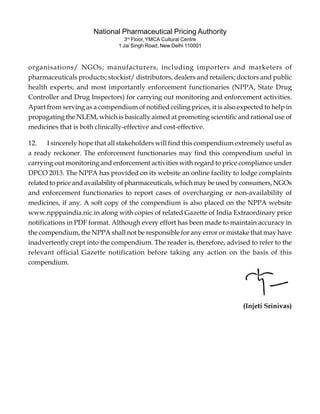 Compendium of Notified Ceiling Prices of Scheduled Drugs - 2015 | PDF