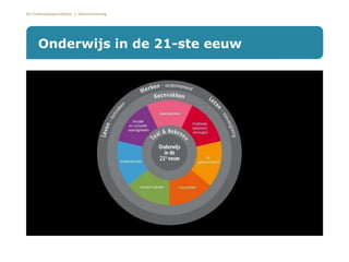 De Onderwijsspecialisten | Dienstverlening
Onderwijs in de 21-ste eeuw
 