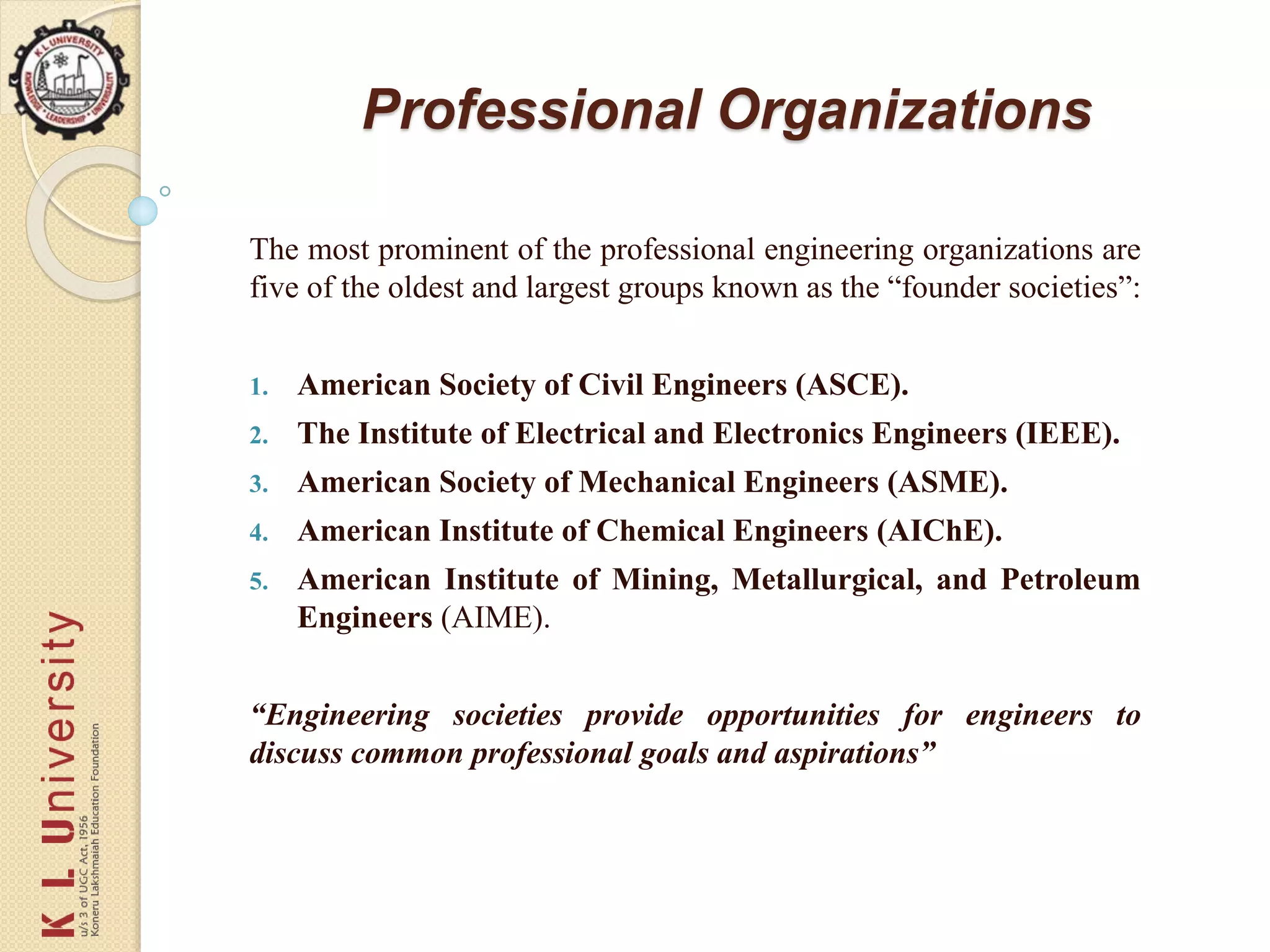 Professional Practices Professionalism and Professional Practices | PPTX | Civil Engineering ...