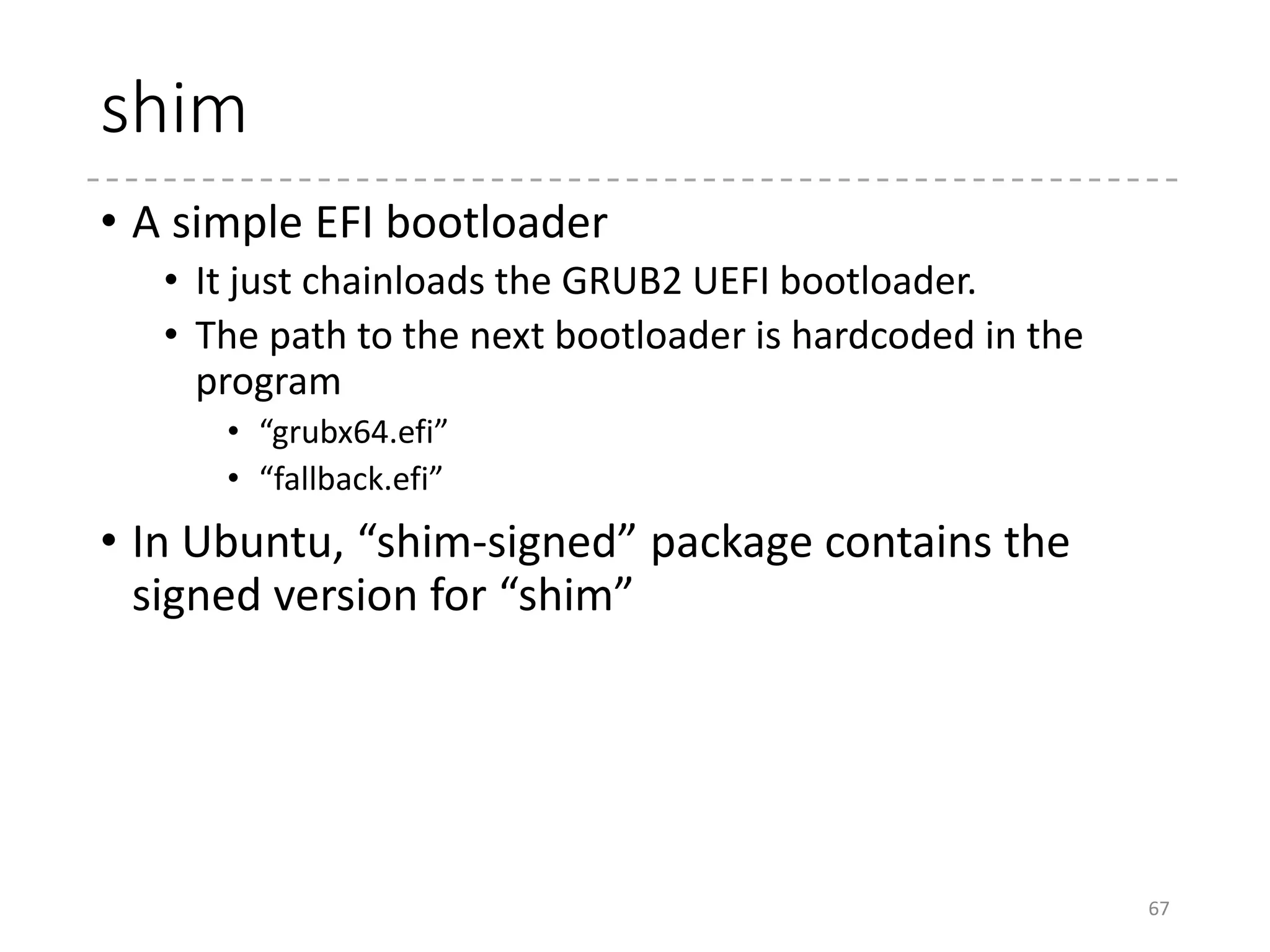 4. Booting in ARM
uBoot and uImage
67
 