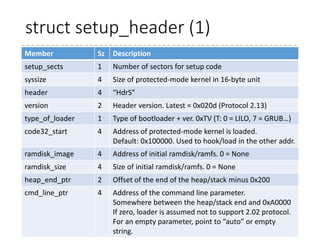 Linux Kernel Booting Process (1) - For NLKB | PPTX