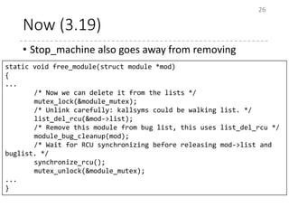 Linux Kernel Module - For NLKB | PPTX