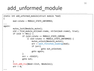 Linux Kernel Module - For NLKB | PPTX