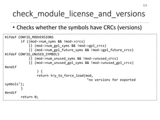 Linux Kernel Module - For NLKB | PPTX