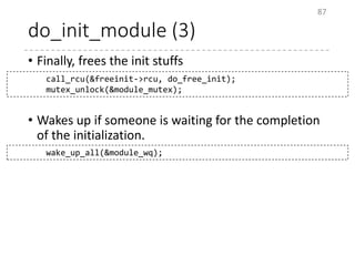 Linux Kernel Module - For NLKB | PPTX