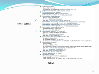 Nlm Scheme Checklist.pdf NLM training | PPTX