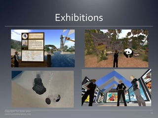 Exhibitions<br />13<br />Copyright Tim Jones 2010   communicatescience.com<br />