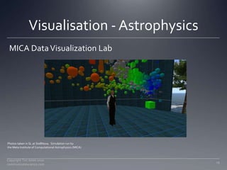 Visualisation - Astrophysics<br />Copyright Tim Jones 2010   communicatescience.com<br />19<br />MICA Data Visualization L...