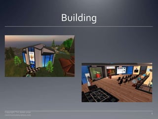 Building<br />Copyright Tim Jones 2010   communicatescience.com<br />8<br />