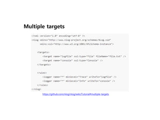 Multiple targets
https://github.com/nlog/nlog/wiki/Tutorial#multiple-targets
 