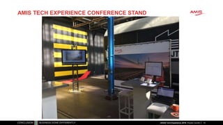 AMIS TECH EXPERIENCE CONFERENCE STAND
10nlOUG Tech Experience 2018: People Counter
 