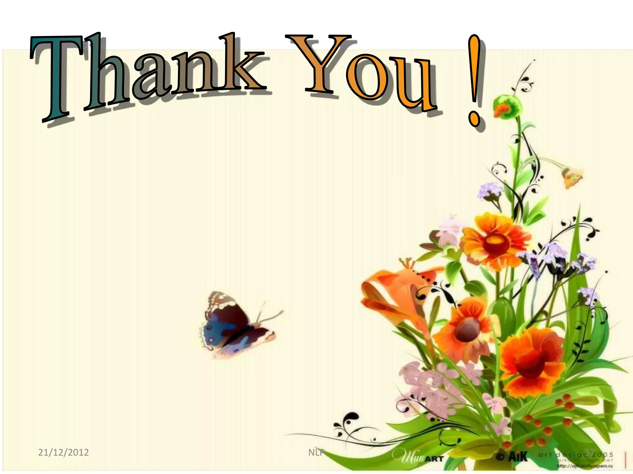 21/12/2012   NLP   37
 